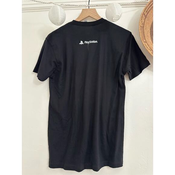 PlayStation Pride T-Shirt Unisex S Black Rainbow Logo Graphic Print NWT - Picture 4 of 4